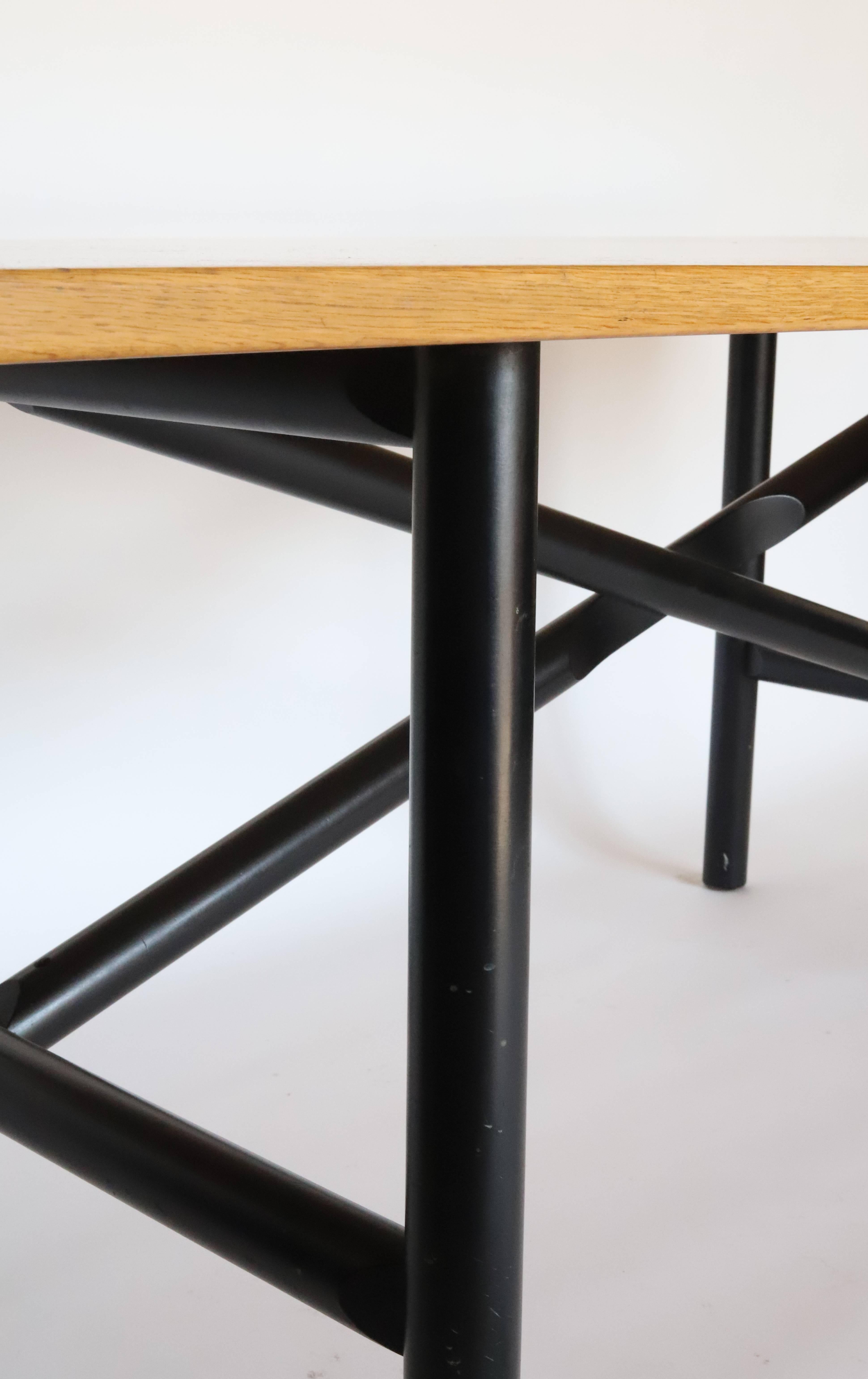 Danish Cabinetmaker Table Desk For Sale 2
