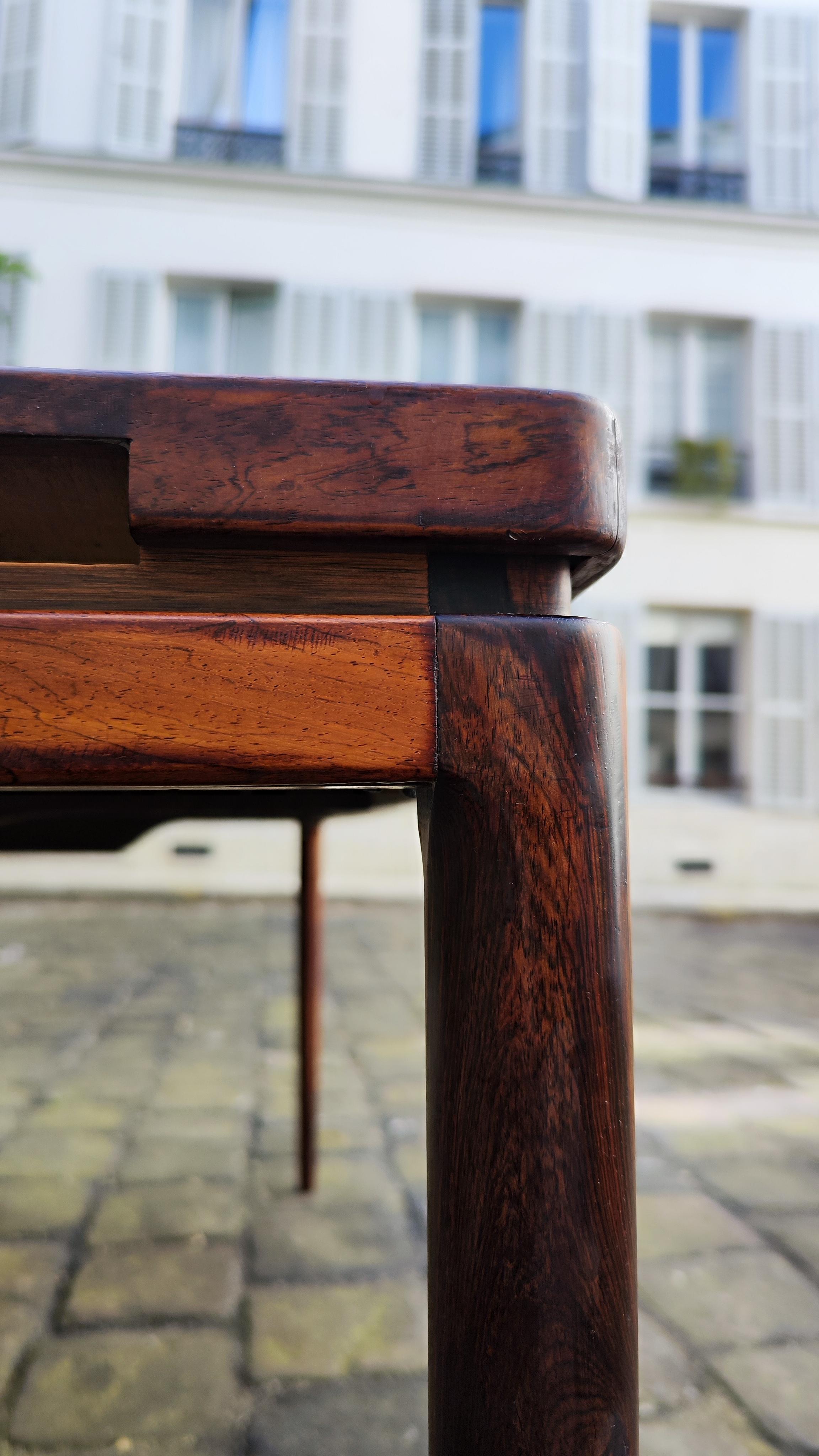 Esstisch aus Holz aus den 60er Jahren - Johannes Andersen - Dänisches Design im Angebot 11