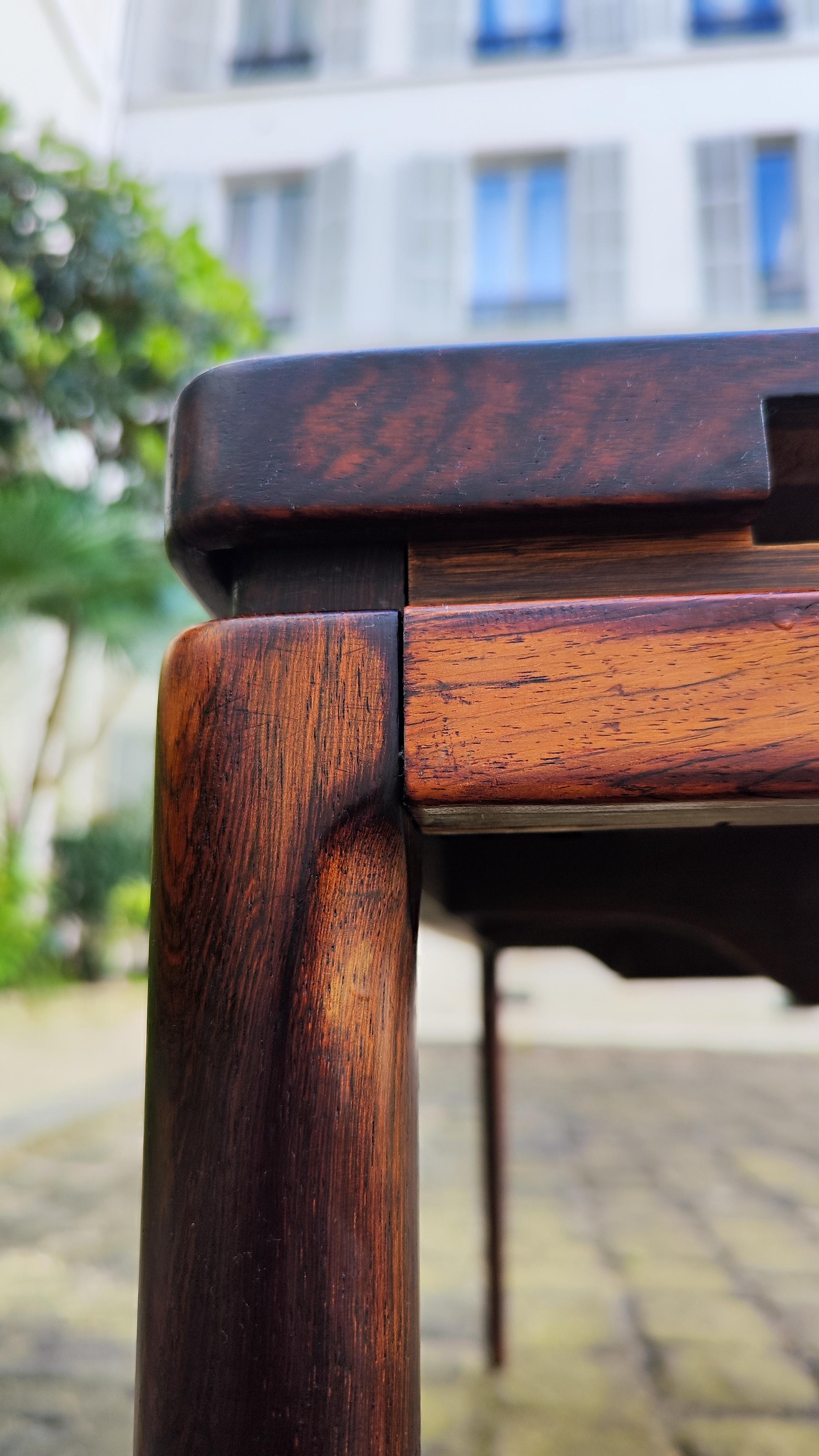 Esstisch aus Holz aus den 60er Jahren - Johannes Andersen - Dänisches Design im Angebot 12