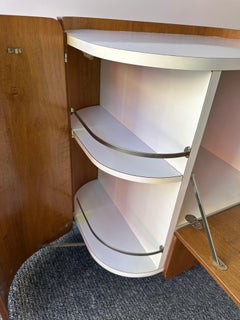 Wood Dry Bar Cart by FIARM, Italy, 1960s