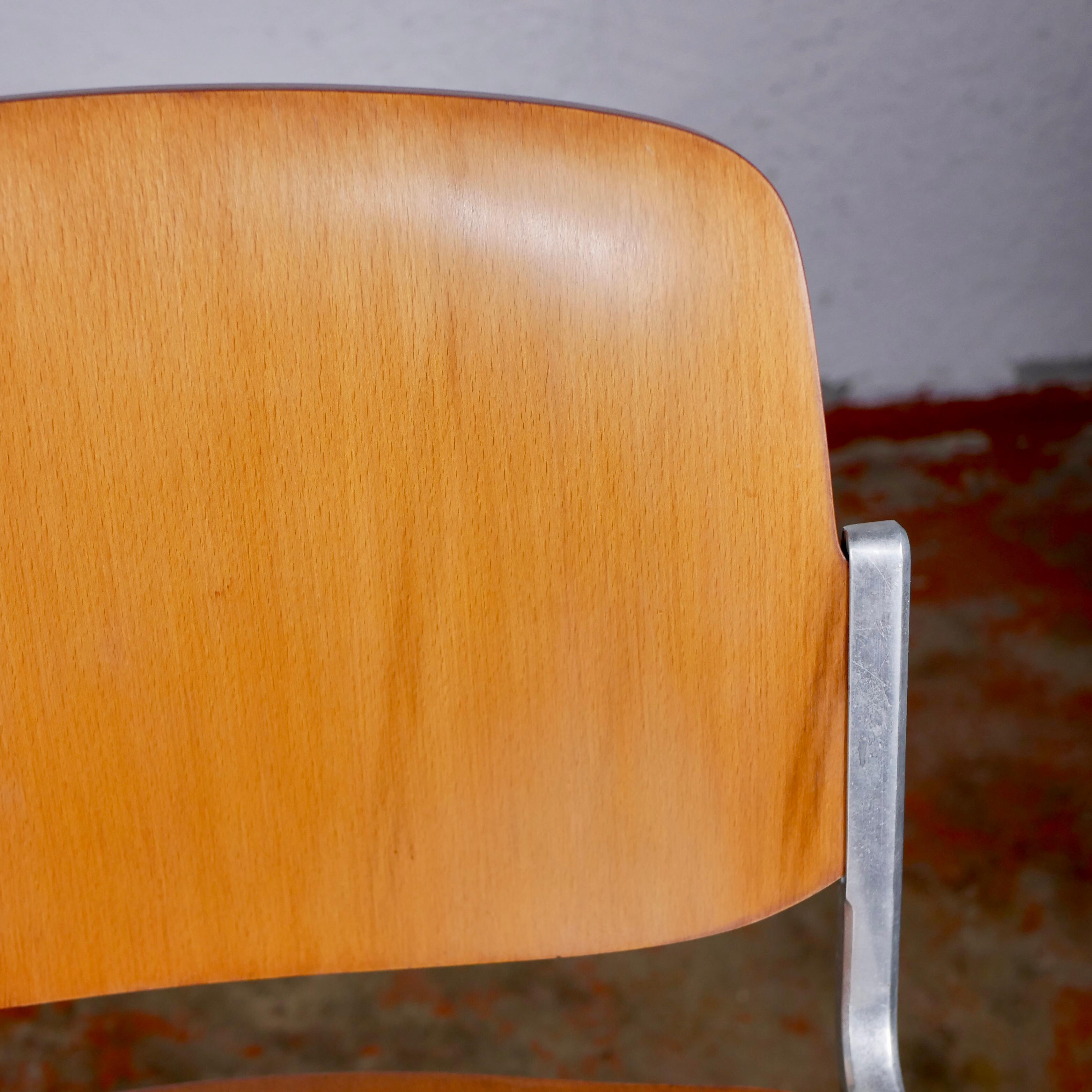 Wood DSC 106 Chair by Giancarlo Piretti for Anonima Castelli 5