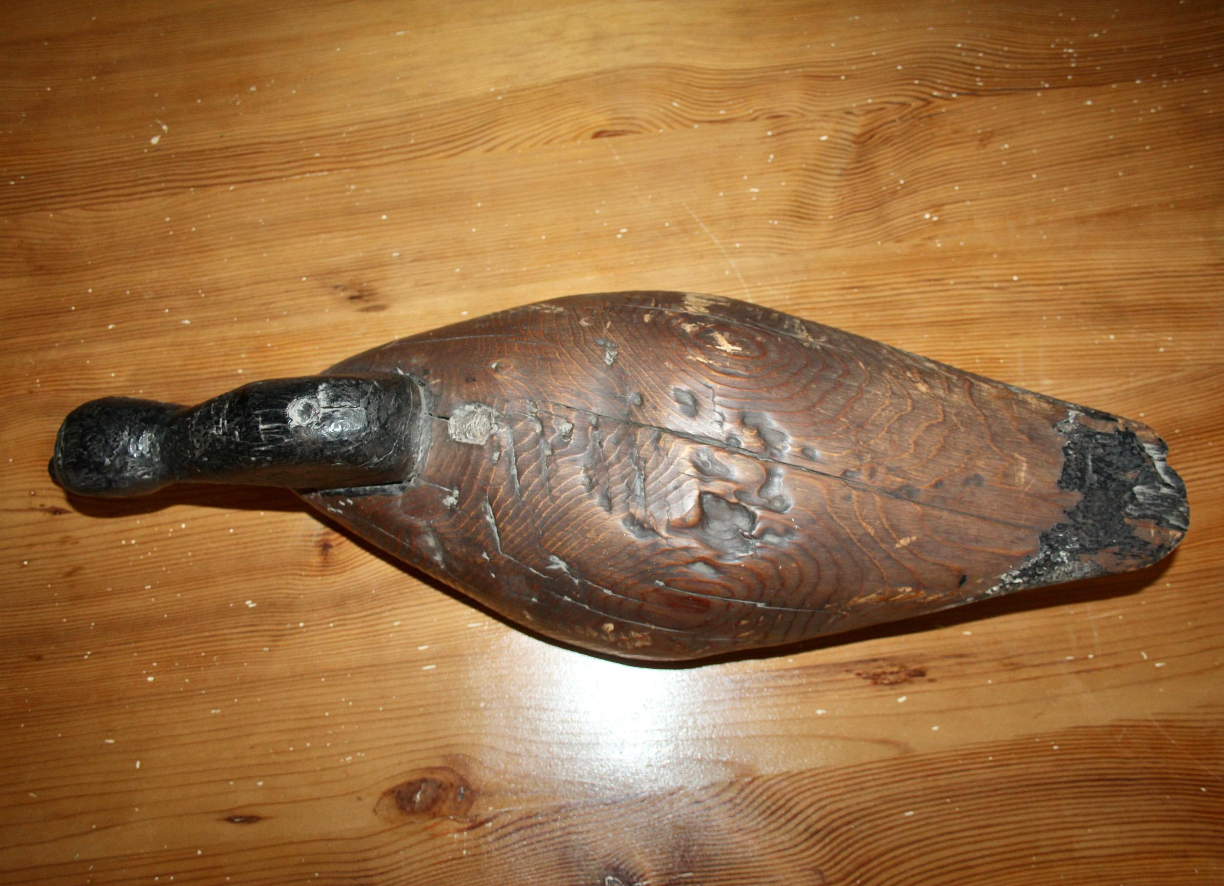 Scultura di anatra di Wood in vendita 6