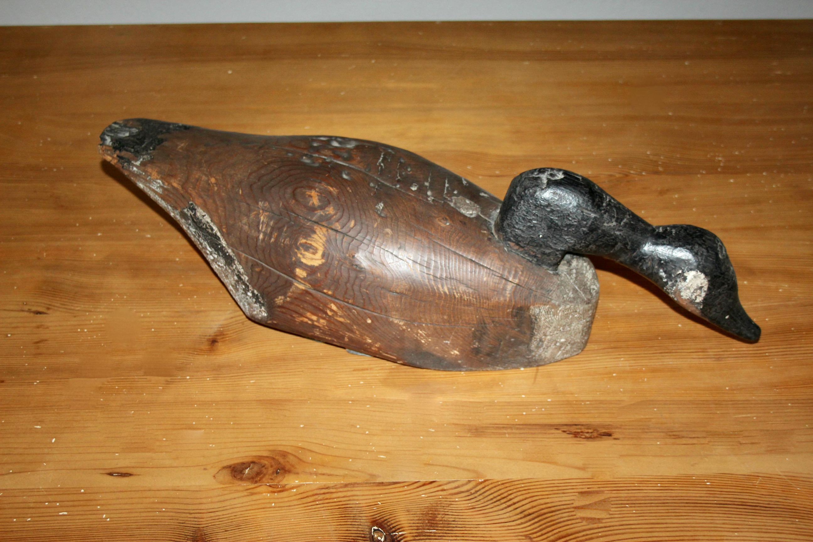 Scultura di anatra di Wood in vendita 7
