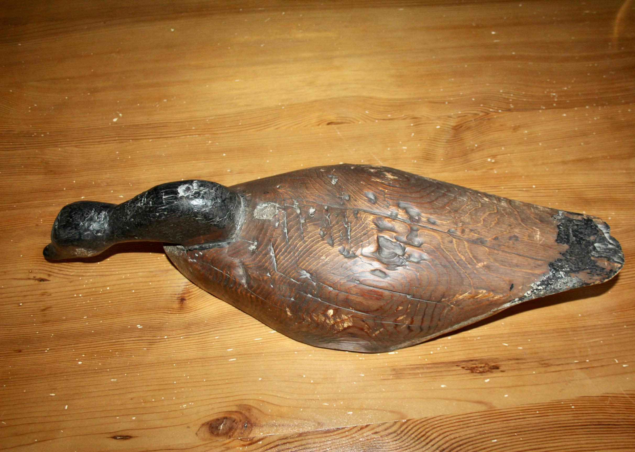 Scultura di anatra di Wood in vendita 8