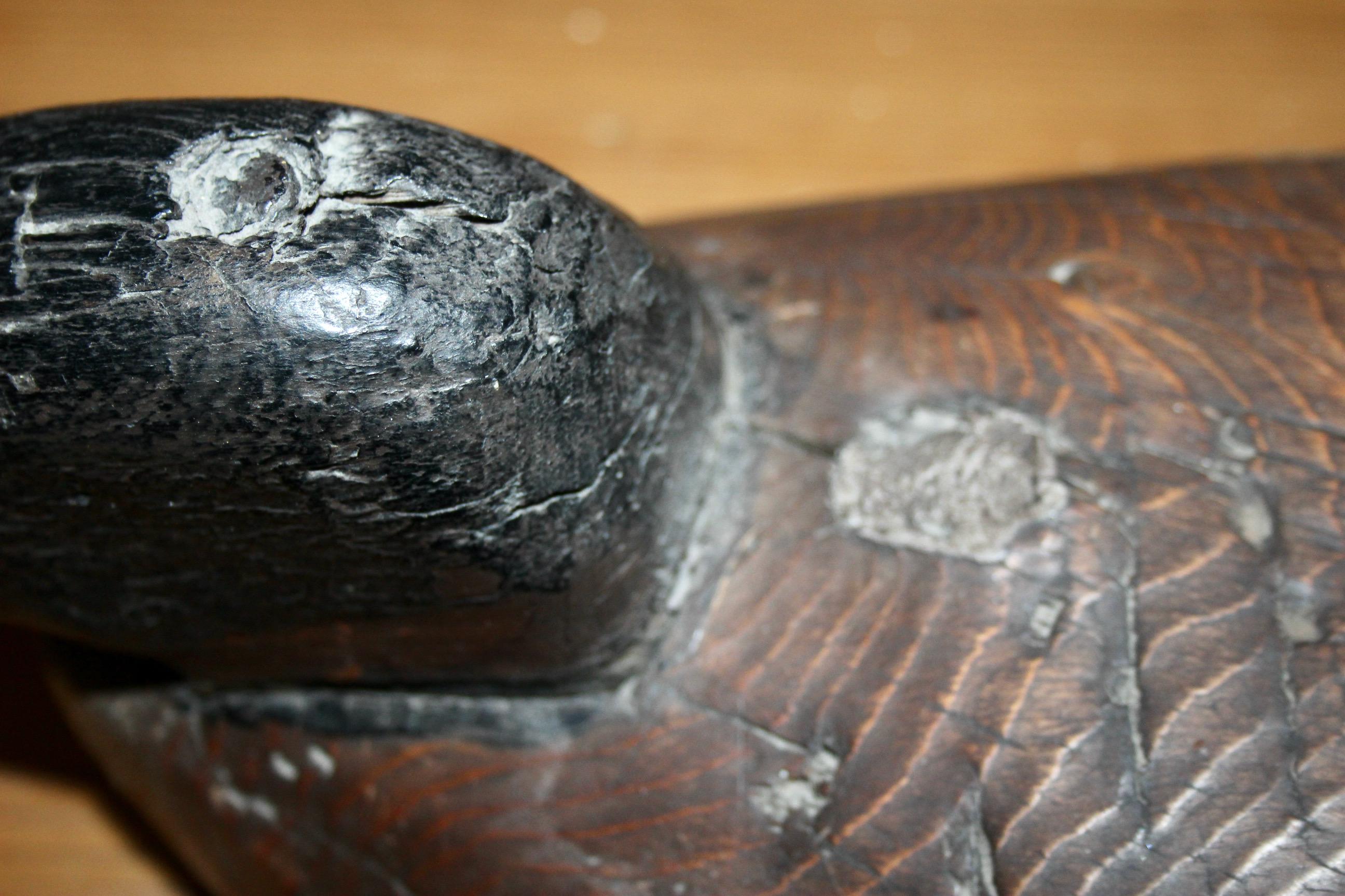 Scultura di anatra di Wood in vendita 10