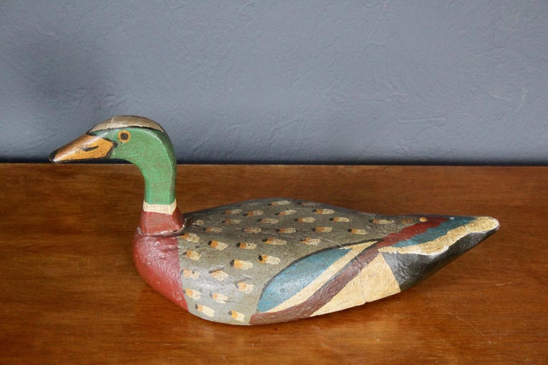 Wood Duck Sculpture For Sale at 1stDibs