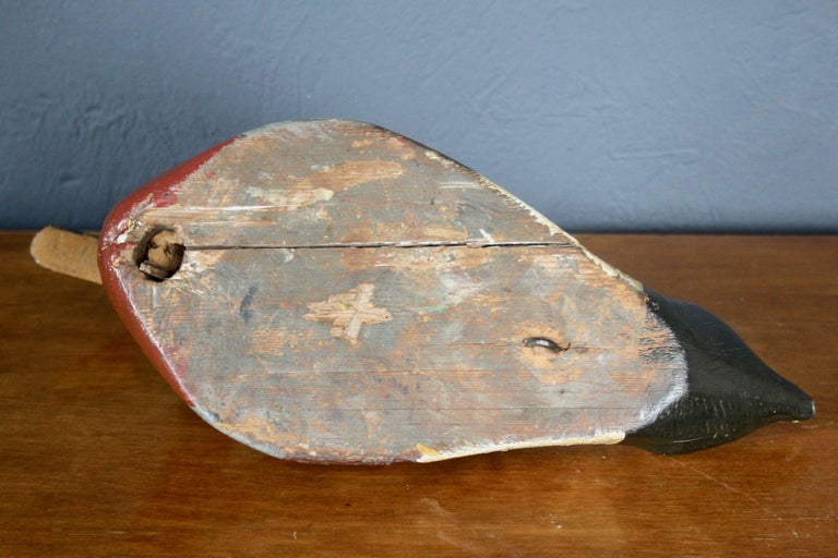 Wood Duck Sculpture For Sale at 1stDibs