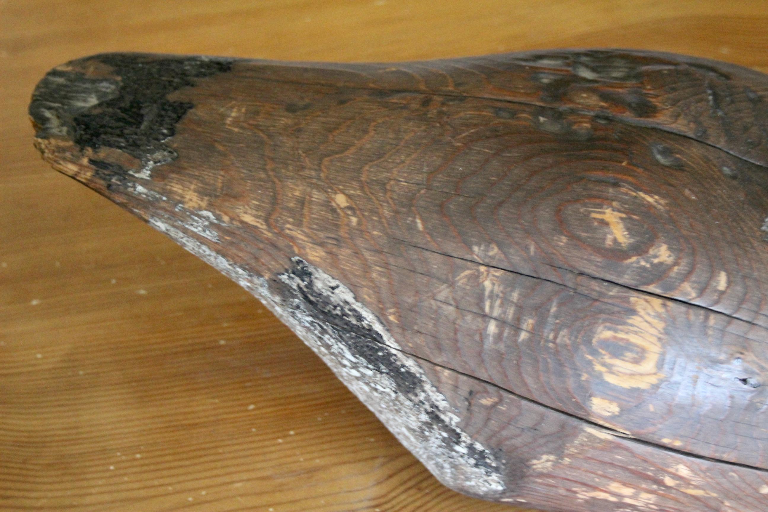 Scultura di anatra di Wood in vendita 1