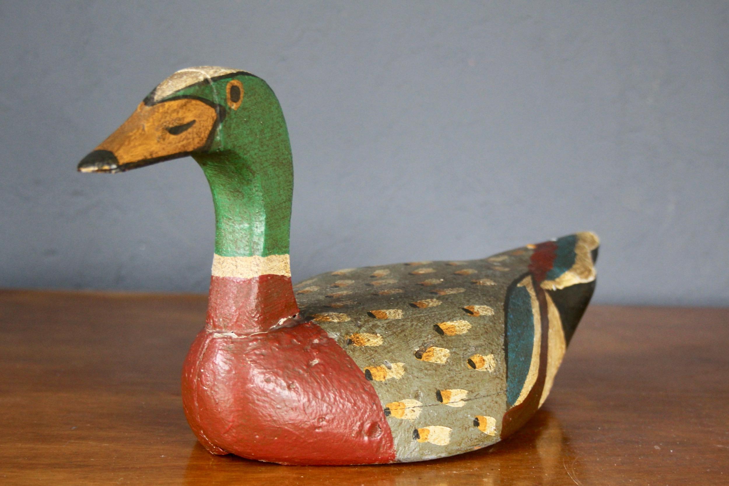 Wood Duck Sculpture 3