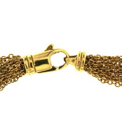 Ebony Wood and 18 kt Yellow Gold Bracelet