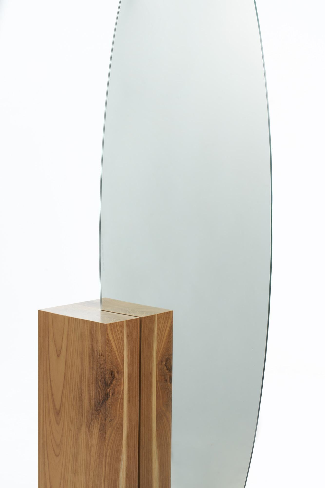 Brasiliano Wood Espelho Vela di Atelier Andre Ferri in vendita