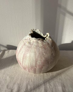 Wood-Fired Porcelain Moon Vase No. 3