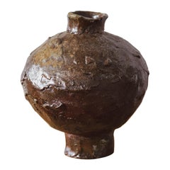 Wood Fired Vessel (2), Mugly.NYC, Ilona Golovina, Iridescent Ceramic Vase, 2022