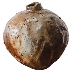 Wood Fired Vessel (3), Mugly.NYC, Ilona Golovina, Variegated Ceramic Vase, 2022