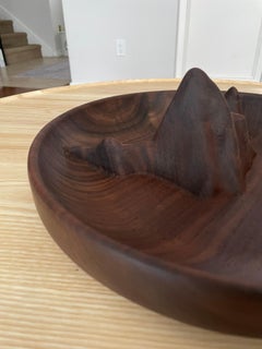 Wood Fitz Roy Bowl in Walnut from Skodi Collection by Pompous Fox