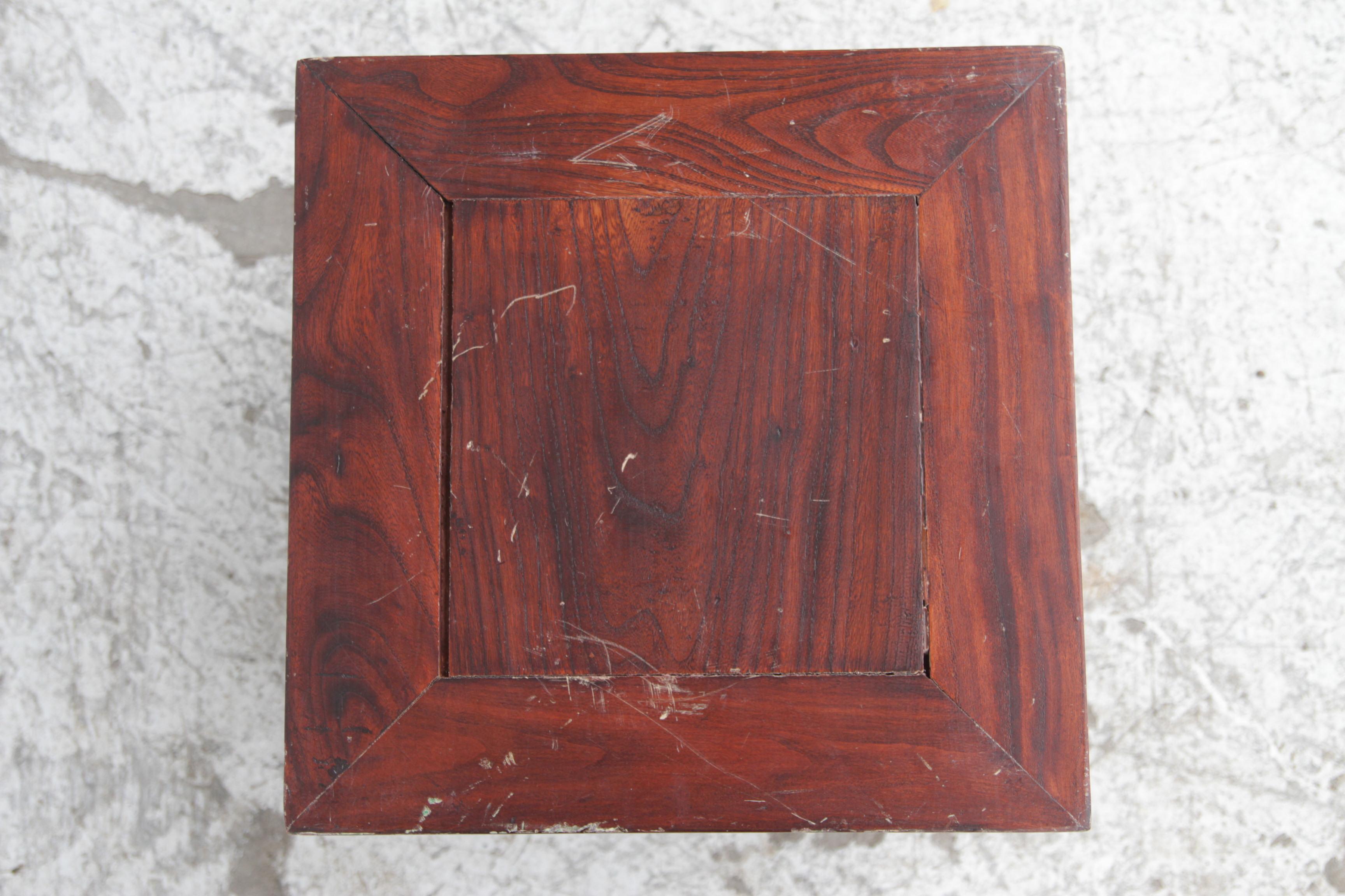 Reposapiés chino VIntage Hongmu en venta 8