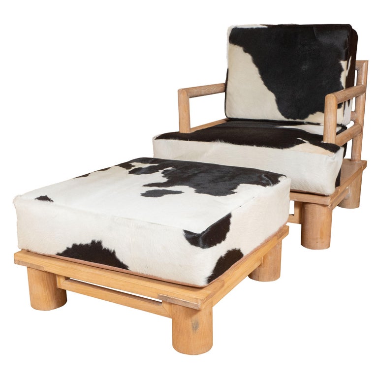 Wood frame upholstered armchair For Sale at 1stDibs