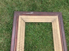 Wood Frame with Layered Gilt