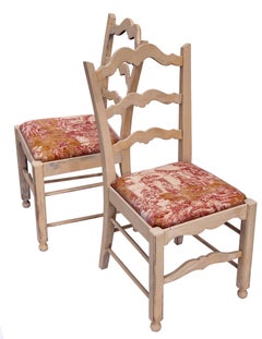 Französische Obstholzstühle/ Farm Scenic Upholstery