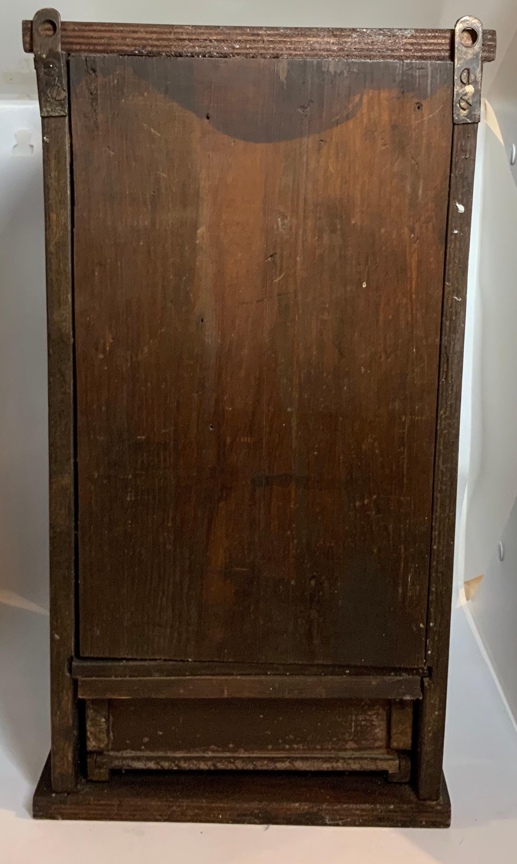 20th Century Wood Glass Display Case For Sale