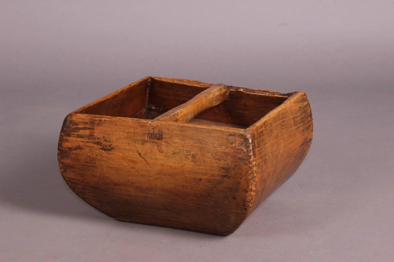 Wood Grain Bin For Sale at 1stDibs