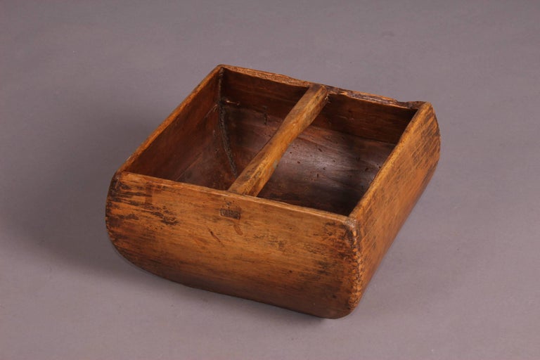 Wood Grain Bin For Sale at 1stDibs