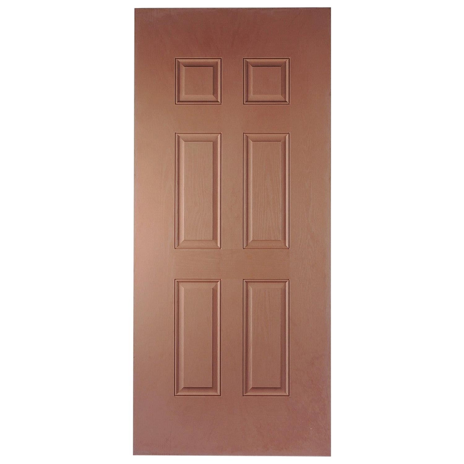 Wood Grain Effect 6 Panel Interior Skin Mould, 20th Century For Sale