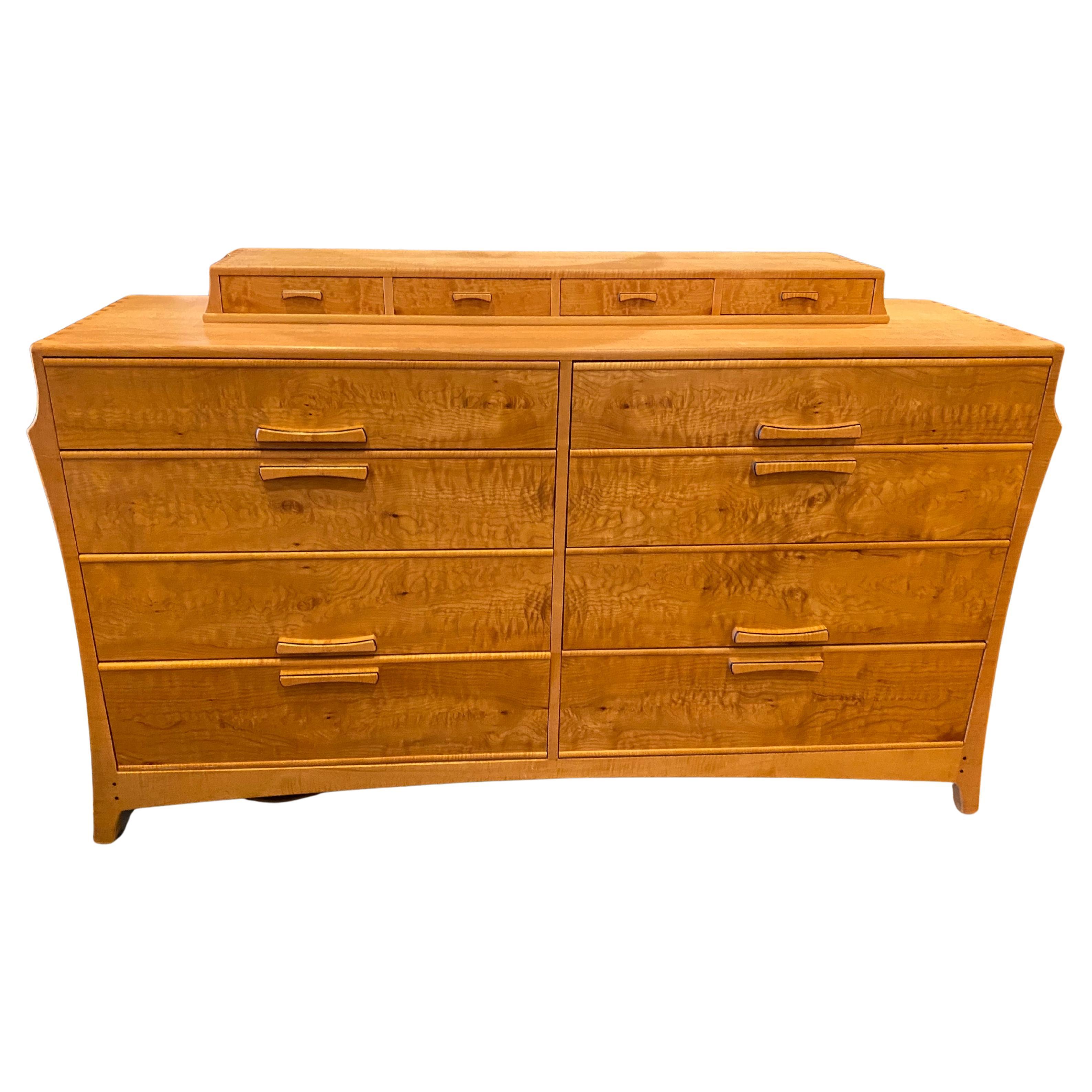 Wood Handcrafted Dresser by Anthony Kahn