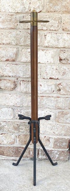 Wood Handle Modernist Firetool Set