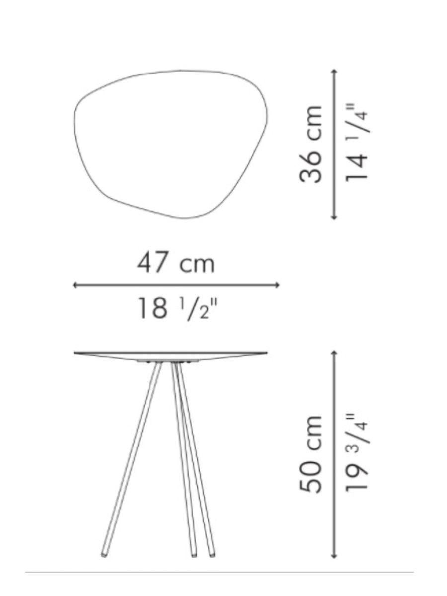 XXIe siècle et contemporain Table d'extrémité de comptoir en bois pour extérieur par Kenneth Cobonpue en vente
