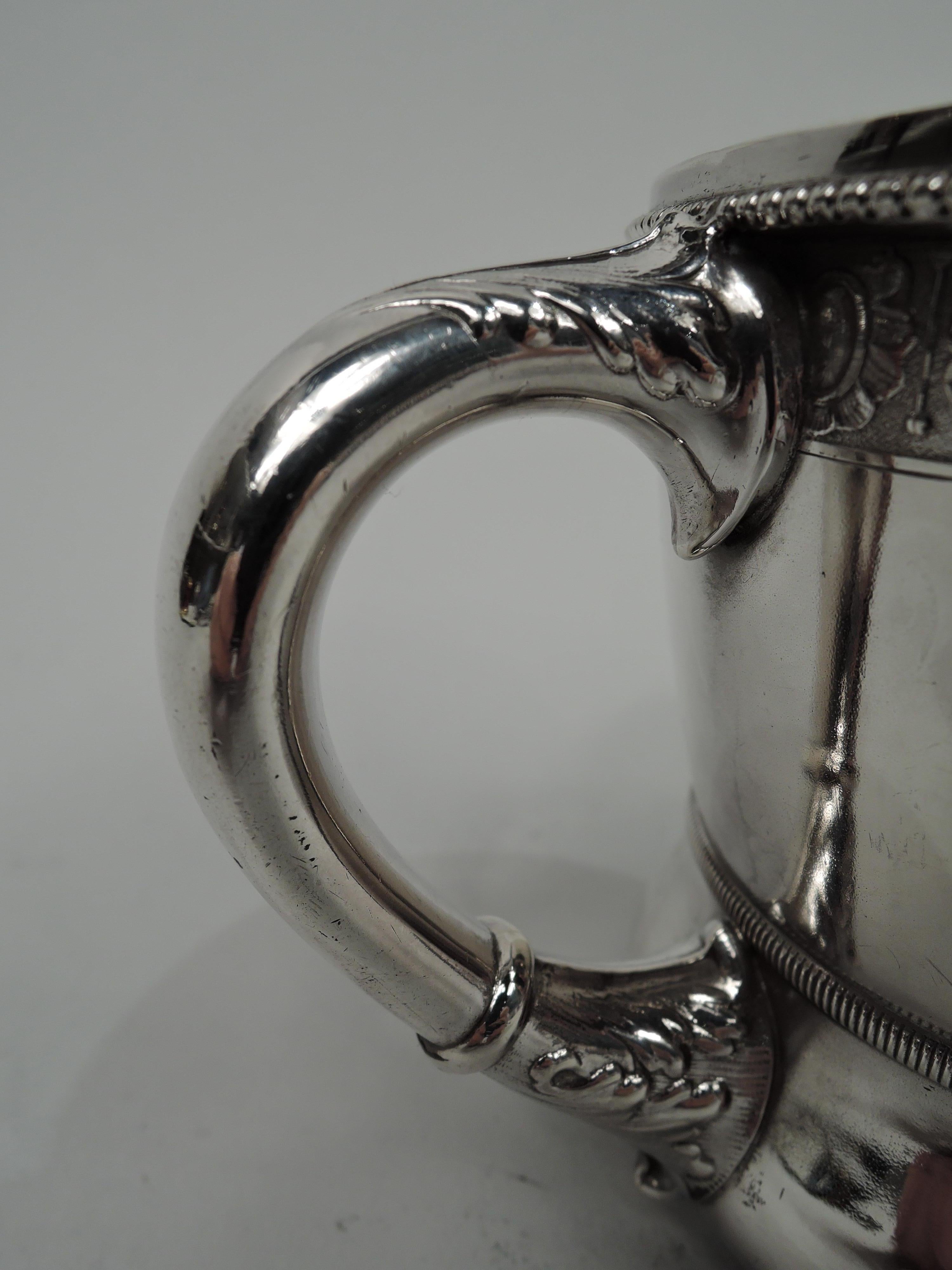 19th Century Wood & Hughes New York Aesthetic Classical Sterling Silver Baby Cup