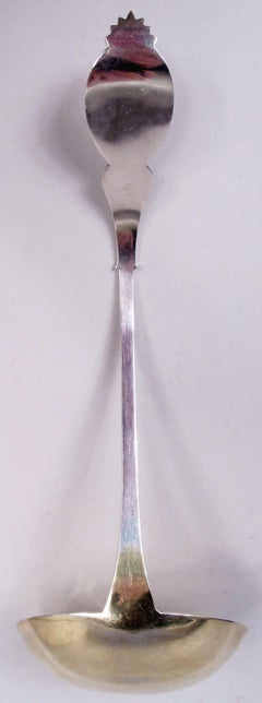 Wood & Hughes New York Medallion Diana Sterling Silver Soup Ladle
