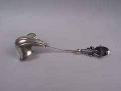 Wood & Hughes New York Sterling Silver Medallion-Inspired Punch Ladle