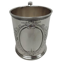 Wood & Hughes New York Victorian Classical Sterling Silver Baby Cup