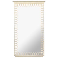 Wood Interlocking Circle Mirror