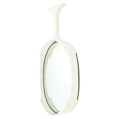 Miroir italien en bois, 1970