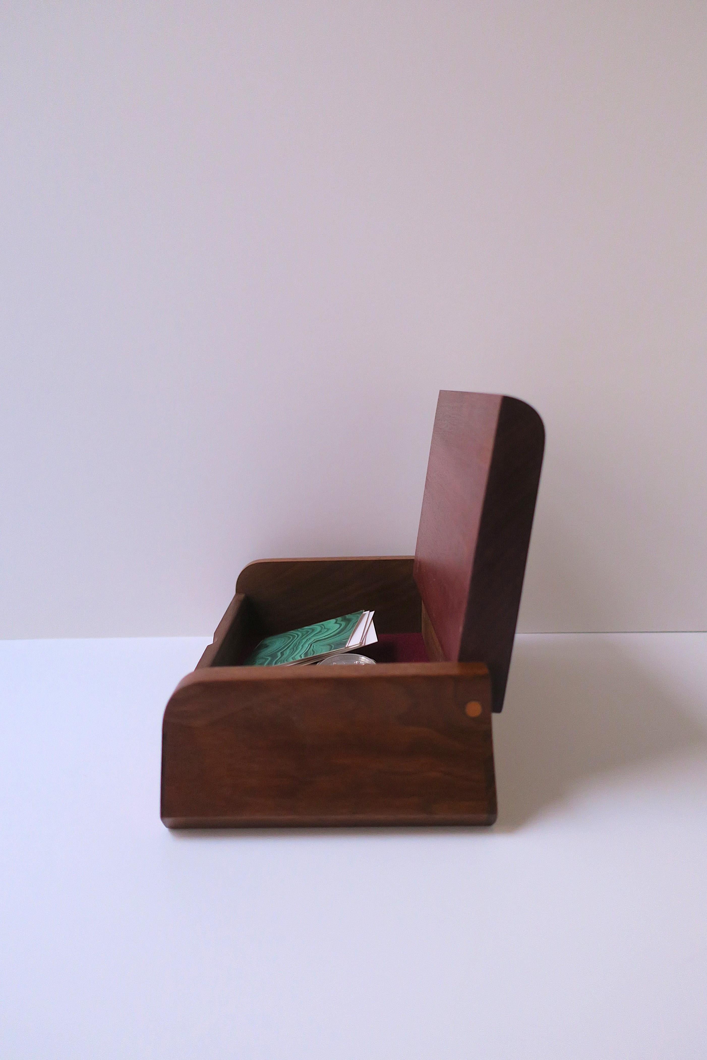 Boîte à bijoux en Wood en vente 6