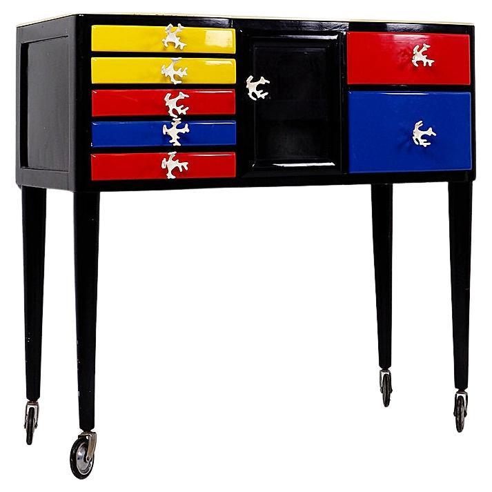 What are dental cabinets made of?