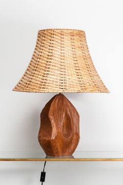 Wood Lamp in Style of Marolles