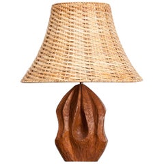 Wood Lamp in Style of Marolles
