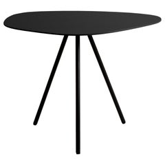 Wood Low Outdoor Pebble End Table by Kenneth Cobonpue
