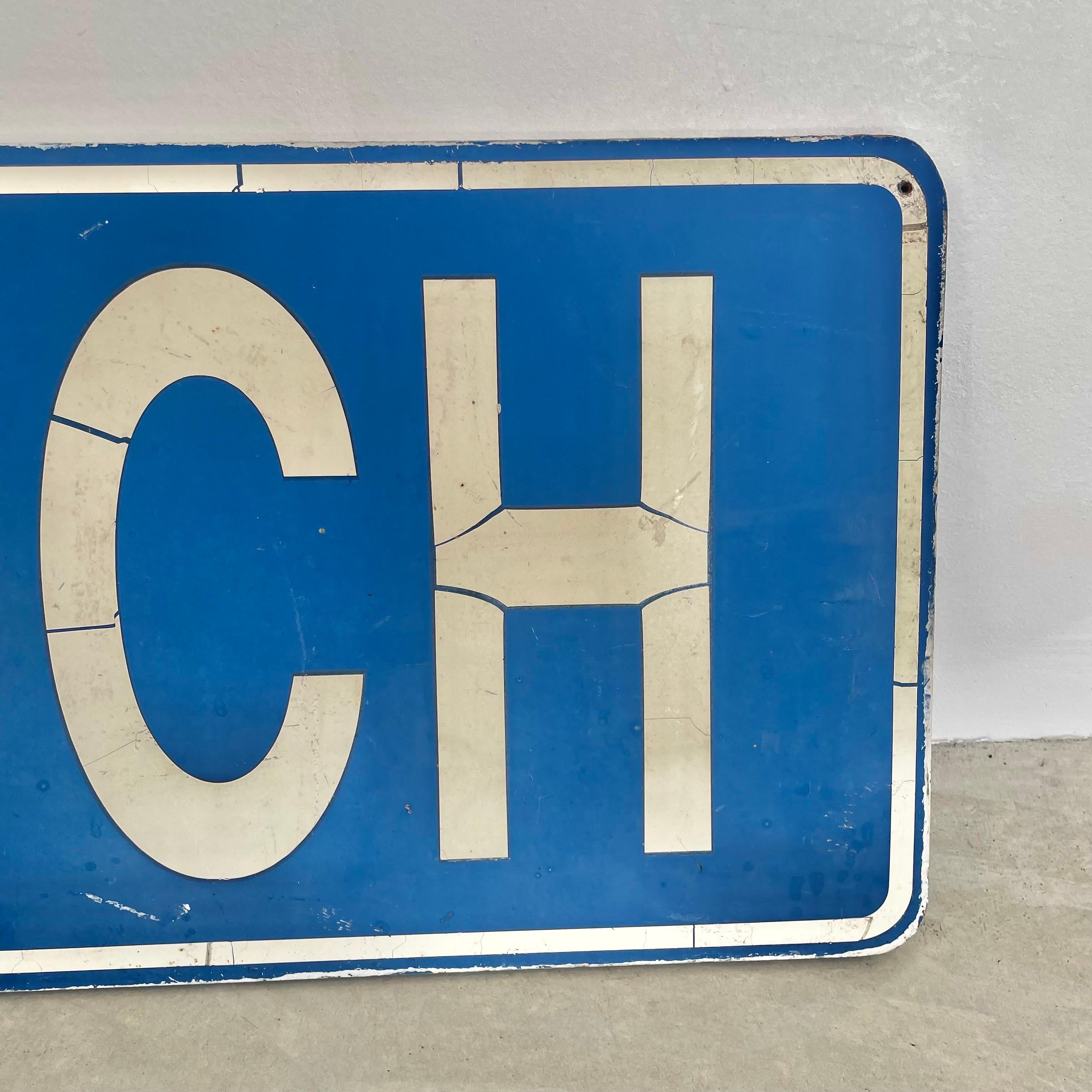 Wood 'Lunch' Sign, 1980s USA For Sale 1