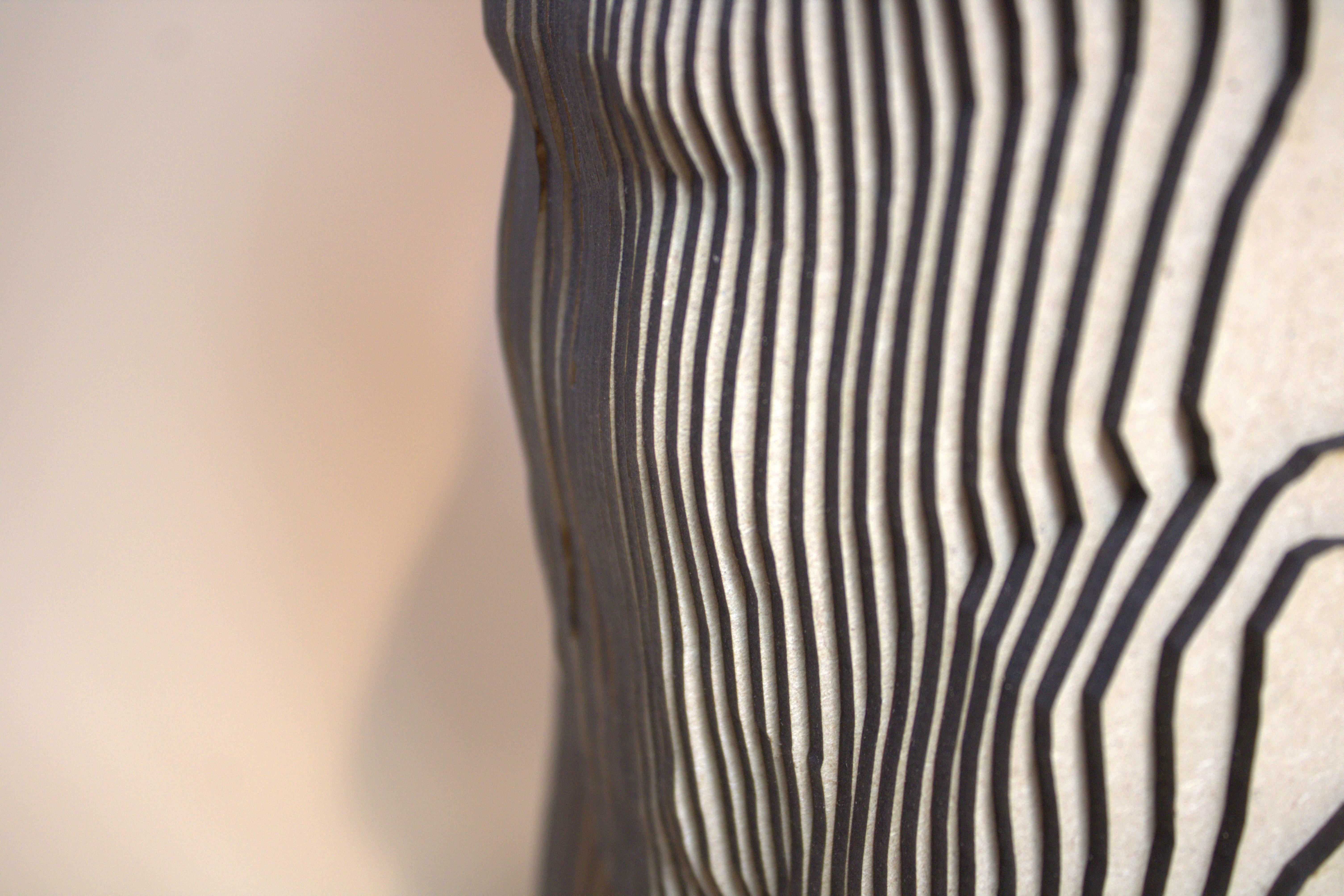 Scultura di torso maschile in Wood MDF in vendita 5