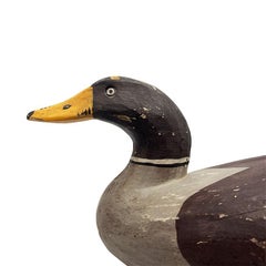 Wood Mallard Duck Decoy