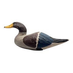 Wood Mallard Duck Decoy