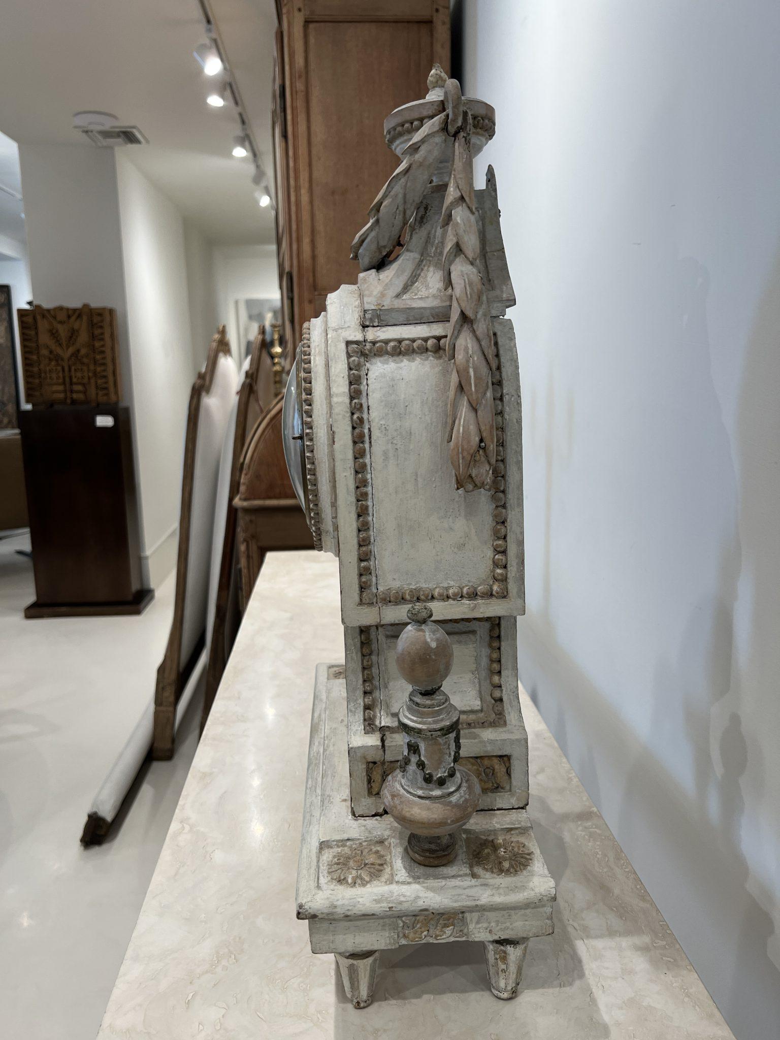 Reloj de chimenea de madera en venta 1
