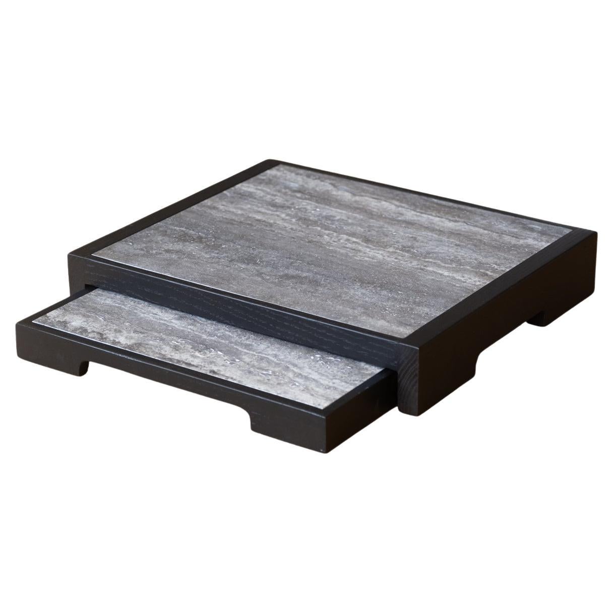Wood & Marble Serving Tray Set – EDGE