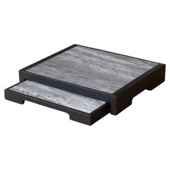 Juego de bandejas de madera y mármol - EDGE