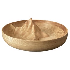 Wood Matterhorn Bowl in Ash From Skodi Collection by Pompous Fox