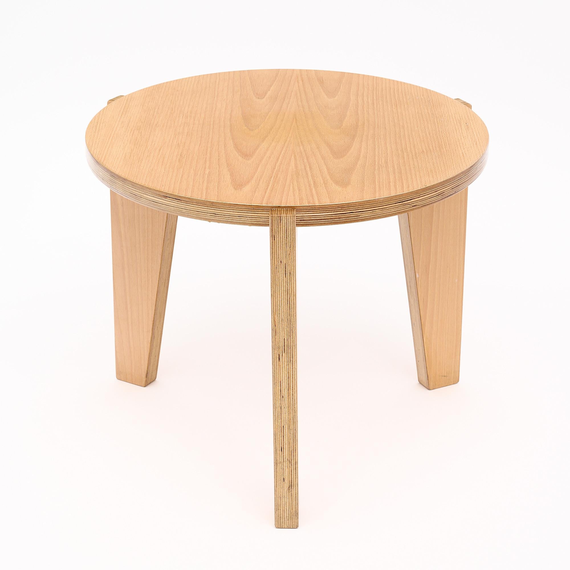 Wood Modernist Side Tables For Sale 5